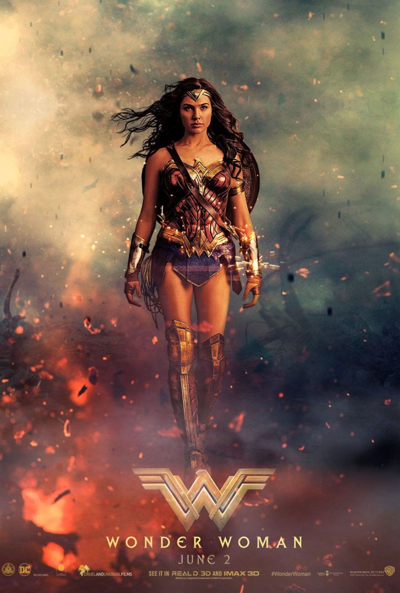 Wonder Woman (2017) Movie Poster